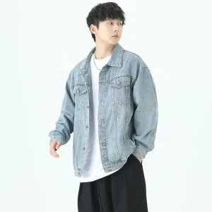 Áo Khoác Denim Xanh Nhạt